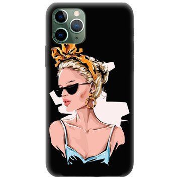 Чехол Wave Print Case для iPhone 12 | 12 PRO Black Glasses - ash-mobile.com.ua - фото 1