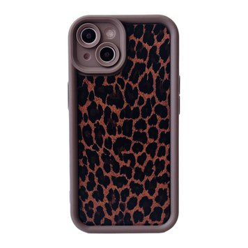 Чохол Africa Leopard для iPhone 16 Plus Brown - ash-mobile.com.ua - фото 1