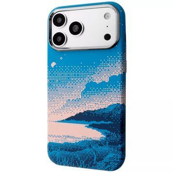 Чохол Proove Pixel Case MagSafe для iPhone 17 PRO | 18 PRO Blue river