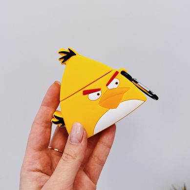 Чехол 3D для AirPods 1 | 2 Angry Birds Yellow купить