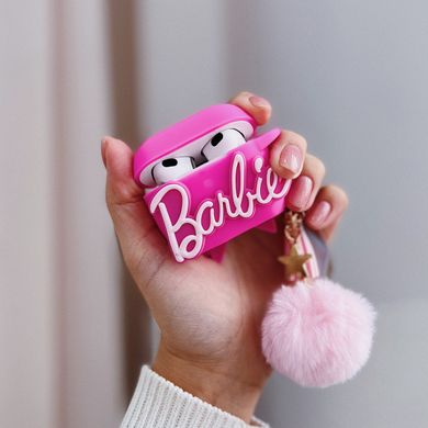 Чохол 3D для AirPods 3 Barbie Electrik Pink - ash-mobile.com.ua - фото 2