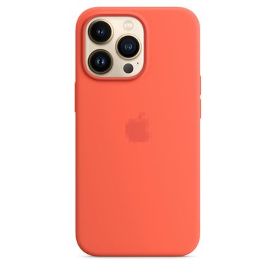 Чохол Silicone Case Full OEM+MagSafe для iPhone 13 PRO MAX Nectarine - ash-mobile.com.ua - фото 2