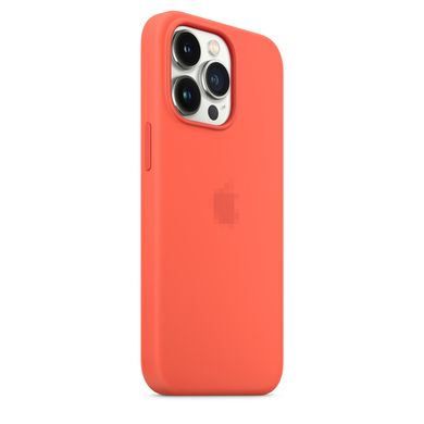 Чохол Silicone Case Full OEM+MagSafe для iPhone 13 PRO MAX Nectarine - ash-mobile.com.ua - фото 6