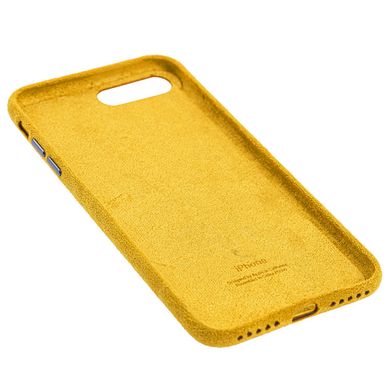 Чохол Alcantara Full для iPhone 7 Plus | 8 Plus Yellow купити