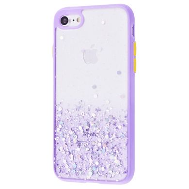 Чохол Confetti Glitter Case для iPhone 7 | 8 | SE 2 | SE 3 Purple купити