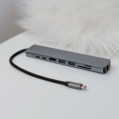 Перехідник для Macbook USB-хаб ZAMAX 8-в-1 купити