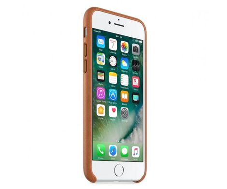 Чехол Leather Case GOOD для iPhone 7 | 8 | SE 2 | SE 3 Saddle Brown купить
