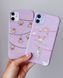 Чохол Wave Print Case для iPhone 12 | 12 PRO Purple Monkey