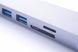 Перехідник для Macbook USB-хаб ZAMAX 8-в-1