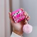 Чохол 3D для AirPods 3 Barbie Electrik Pink