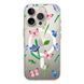 Чохол прозорий Print Butterfly with MagSafe для iPhone 16e | 17e Pink - ash-mobile.com.ua - фото 1