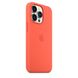 Чохол Silicone Case Full OEM+MagSafe для iPhone 13 PRO MAX Nectarine