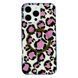 Чохол Transparent Print with MagSafe для iPhone 14 PRO MAX Leopard Pink - ash-mobile.com.ua - фото 1