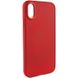 Чехол TPU Bonbon Metal Style Case для iPhone XS MAX Red