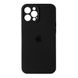 Чехол Silicone Case Full + Camera для iPhone 13 PRO MAX Black