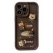 Чохол Pretty Things Case для iPhone 13 PRO Brown Choco Bear - ash-mobile.com.ua - фото 1