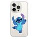 Чохол прозорий Print Blue Monster with MagSafe для iPhone 13 PRO Happy