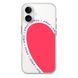 Чехол прозрачный Print Mood swings with MagSafe для iPhone 17 Heart Amor