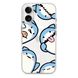 Чехол прозрачный Print Shark with MagSafe для iPhone 16 Shark More