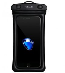 Чохол водонепроникний Usams (Дутик) для мобільного телефону до 6.0" Black (YD007)
