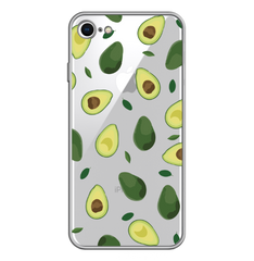 Чохол прозорий Print SUMMER для iPhone SE 2 Avocado купити