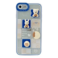Чехол 3D Happy Case для iPhone 7 | 8 | SE 2 | SE 3 White Cookies купить