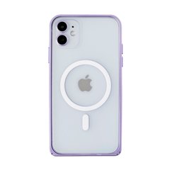 Чехол Metal Frame with MagSafe для iPhone 11 Purple купить
