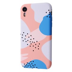 Чехол WAVE NEON X LUXO Minimalistic Case для iPhone XR Pink Sand/Blue купить