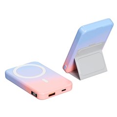Портативна Батарея JJT-A27-1 Gradient MagSafe 10000mAh Blue/Pink купити