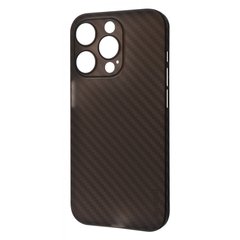 Чехол Memumi Slim Carbon Series Case для iPhone 14 PRO Transparent Black