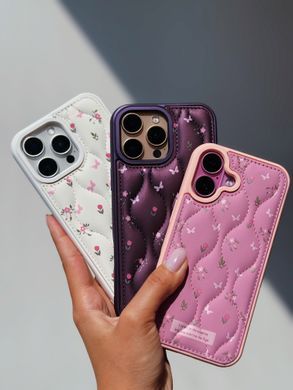 Чохол Flowers Case для iPhone 15 PRO MAX Purple - ash-mobile.com.ua - фото 5