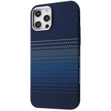 Чохол Proove Gleam Case with MagSafe для iPhone 12 PRO MAX Blue Stripes - ash-mobile.com.ua - фото 1