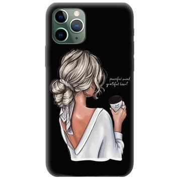 Чехол Wave Print Case для iPhone 12 | 12 PRO Black coffee is my love - ash-mobile.com.ua - фото 1