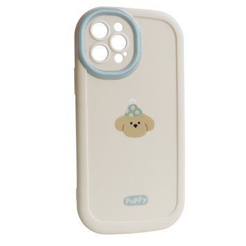 Чохол Paws Case для iPhone 12 PRO MAX Puppy Cream - ash-mobile.com.ua - фото 1