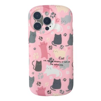 Чехол Cat Camera Protection для iPhone 13 PRO MAX Pink - ash-mobile.com.ua - фото 1