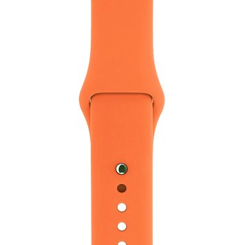 Ремешок Silicone Sport Band для Apple Watch 38mm | 40mm | 41mm Kumquat розмір S - ash-mobile.com.ua - фото 1