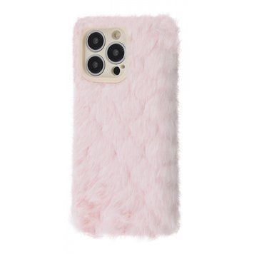 Чехол Fluffy Love Case для iPhone 13 PRO MAX Pink - ash-mobile.com.ua - фото 1
