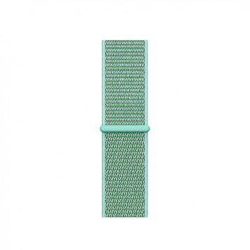 Ремешок Nylon Loop с липучкой для Apple Watch 42mm | 44mm | 45mm | 46mm | 49mm Marine Green - ash-mobile.com.ua - фото 1