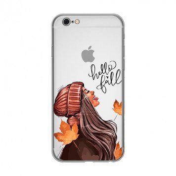 Чохол прозорий Print AUTUMN для iPhone 6 Plus | 6s Plus Hello Full - ash-mobile.com.ua - фото 1