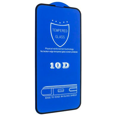 Захисне скло 10D для iPhone 16 Plus Black