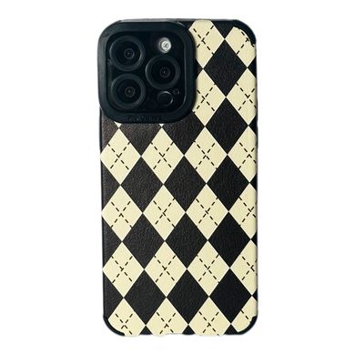 Чохол Ribbed Case для iPhone 11 PRO MAX Rhombus Biege/Black купити