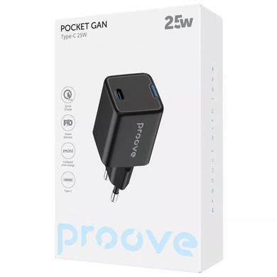 МЗП Proove Pocket GaN 25W (Type-C) White - ash-mobile.com.ua - фото 2