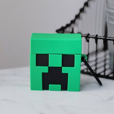 Чохол 3D для AirPods 1 | 2 Minecraft Green купити