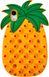 Чехол Pop-It Case для iPhone XR Pineapple Orange