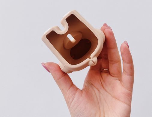 Подставка Tiny Bear для зарядки Apple Watch Brown - ash-mobile.com.ua - фото 7