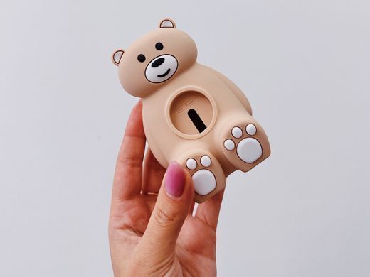 Подставка Tiny Bear для зарядки Apple Watch Brown - ash-mobile.com.ua - фото 5