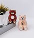 Подставка Tiny Bear для зарядки Apple Watch Brown