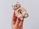 Подставка Tiny Bear для зарядки Apple Watch Brown