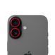 Захисне скло Metal Classic на камеру для iPhone 17 Red