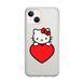 Чохол прозорий Print Hello Kitty для iPhone 17 Love